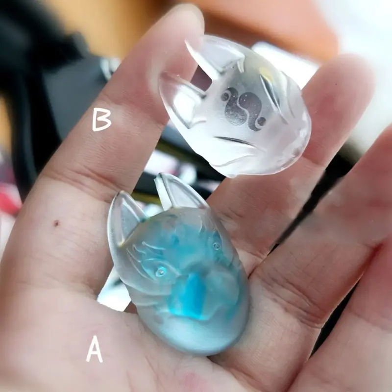 Силиконовая форма сделай сам для маски из смолы гибкие лисы ювелирные изделия