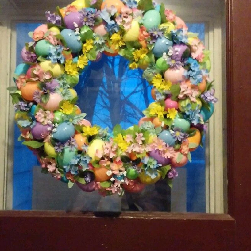 

20Pcs Foam Easter Eggs Happy Easter Decorations Painted Bird Pigeon Eggs DIY Craft Kids Gift Favor Home Decor Easter Party