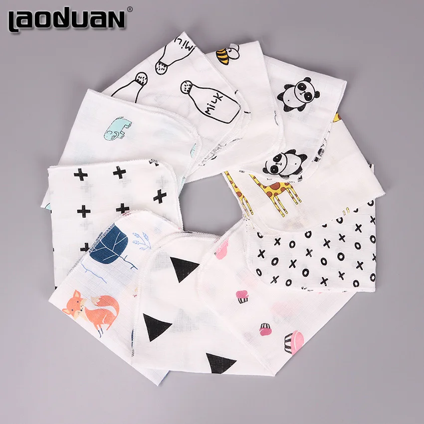 Платок детский с изображениями героев мультфильмов 10 шт.|handkerchief cotton|cotton