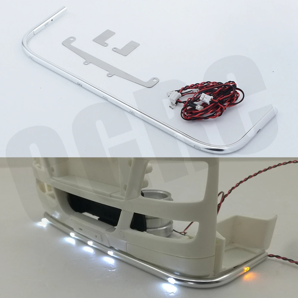 Металлический светодиодный светильник с ЧПУ для грузовика Tgx540 1/14 Тамия RC