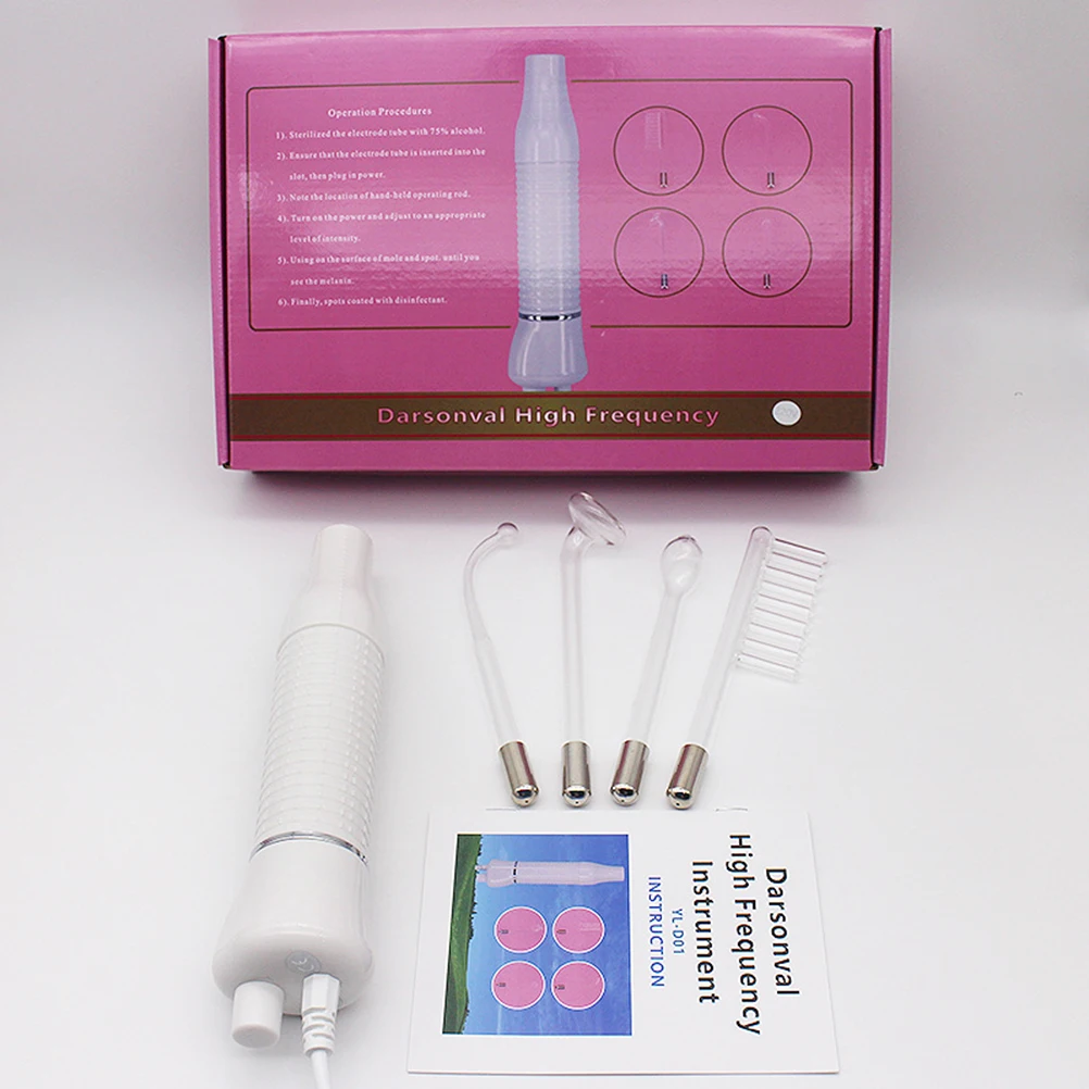 

High Frequency Wand High Frequency Electrotherapy Beauty Device Portable Manual Electrotherapy Stick