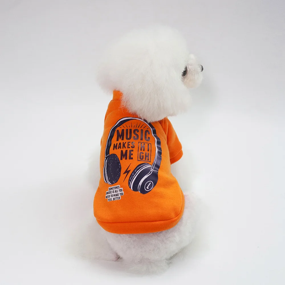 

Pet Clothing Teddy Cat and Dog Print Cute Sweater Teddy Dog Bichon Pet Clothing Wholesale Dog Clothes for Small DogsCat Clothes