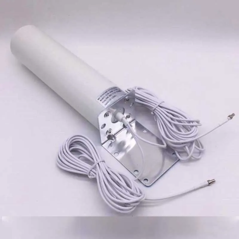 Новая всенаправленная цилиндрическая антенна 4G уличная с 5 м двойным интерфейсом