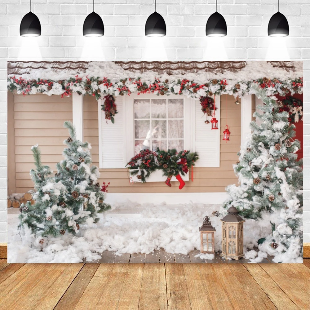 Рождественская елка зимние домашние шлепанцы для очистки от снега новорожденные