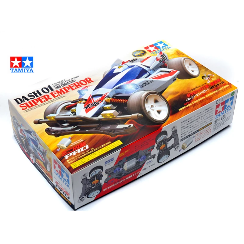 1 шт. Dash 01 Super Emperor Tamiya Mini 4WD модель автомобиля MS/S2 шасси в сборе гоночный автомобиль
