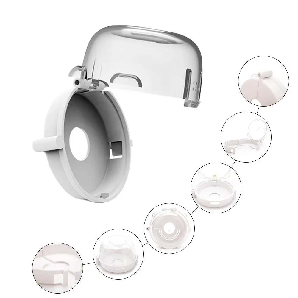 

4pcs Child Protection Home Kitchen Oven Gas Cooker Button Knob Control Switch Protective Cover Protector Security Products