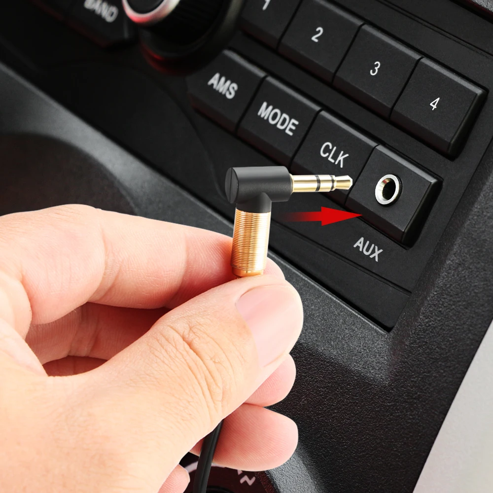 Аудио Aux кабель Пружинные наушники для Mercedes W203 W204 W205 W211 Benz Cadillac ATS SRX CTS Volkswagen Polo Passat