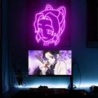 Shinobu пользовательский неоновый знак аниме светодиодный светильник подходит для дома спальни игровой комнаты настенный Декор подарок на день рождения для друга