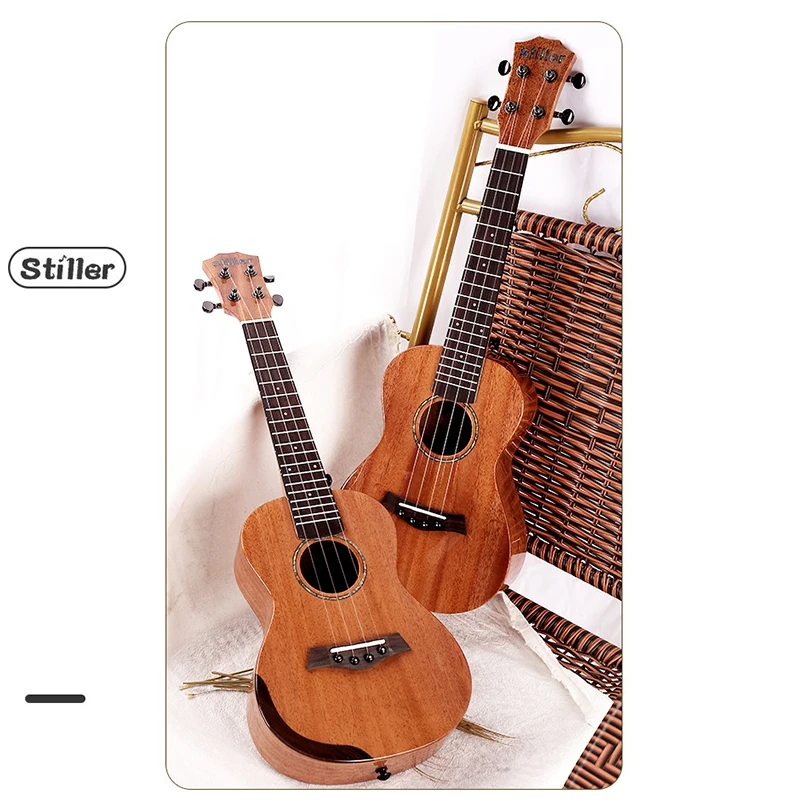 

Ukulele Mahogany 23 Inch Beginners Starter Guitar Ukeleles for Beginner Ukulele Pack Concert