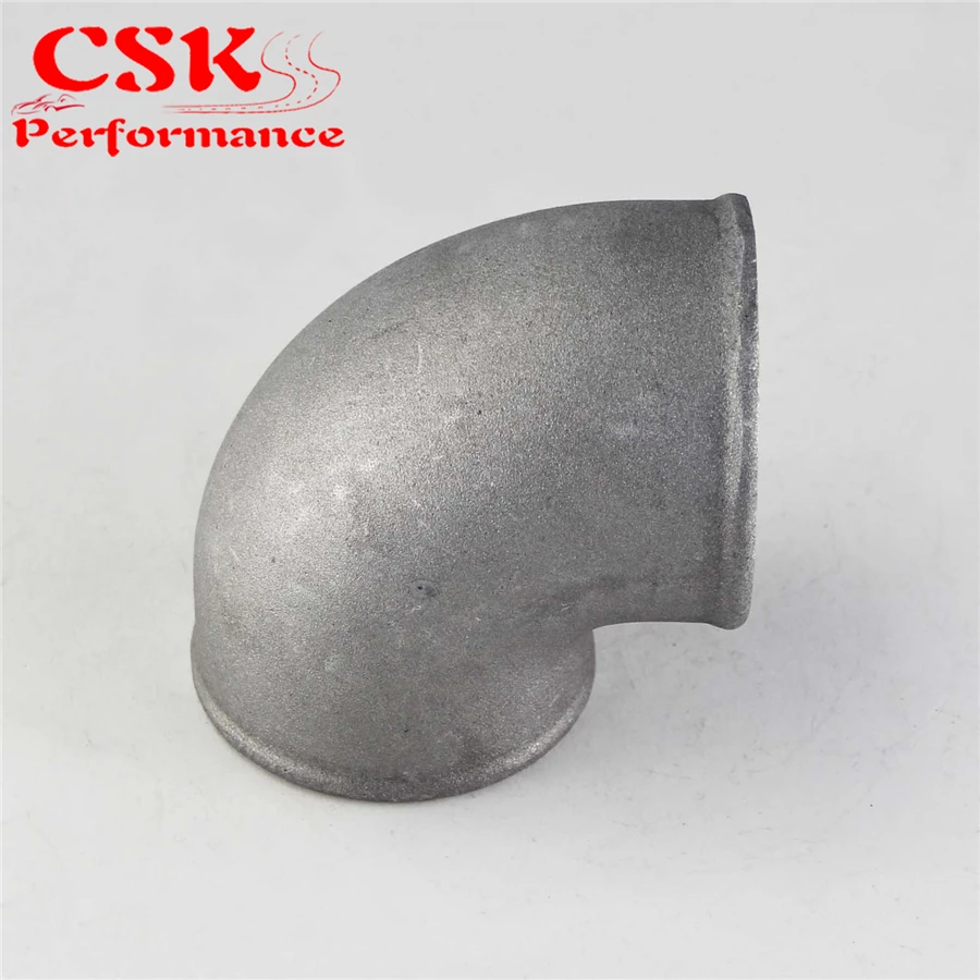 Соединительная труба 89 мм литой алюминий 90 градусов угловая турбо