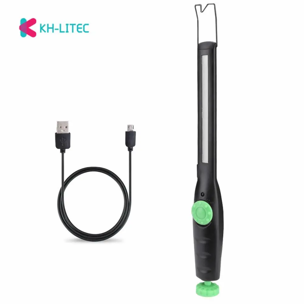 Портативный COB светодиодный USB зарядный рабочий светильник флэш фонарь Lantena с