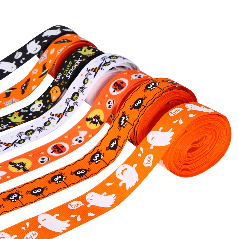 7 шт привлекательная лента для Хэллоуина оберточная украшения подарочной