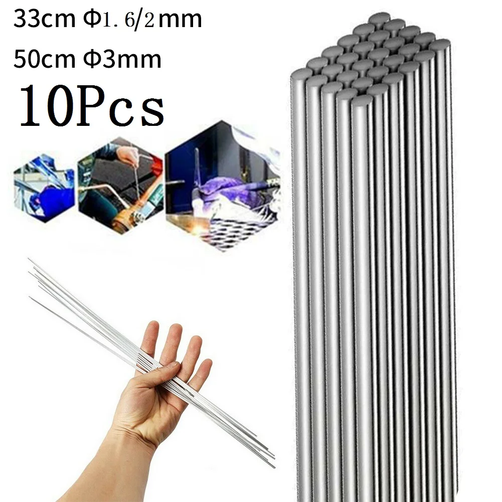 

Set Aluminium Welding Rods Kit Lot 10Pcs Wire Brazing Easy Melt Solder Low Temperature