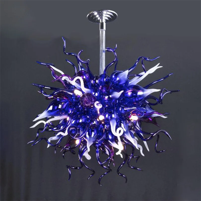 

Modern Manufacturer Direct Store Pendant Lamp Bedroom Colorful Crystal Chandeliers Light 80*80cm for Duplex Building Living Room