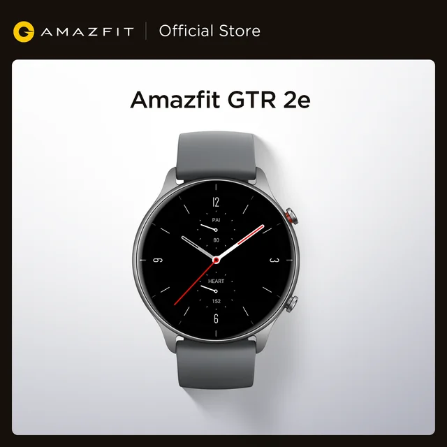  Смарт-часы Amazfit GTR 2e, 2021 дюйма, AMOLED, мониторинг качества сна, 5 АТМ, для Android, для IOS, Alexa 