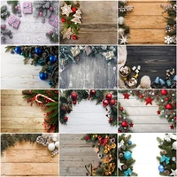 vinyl custom christmas backdrop for photography christmas gift wood board photo backgrounds photocall props 210317sty 03