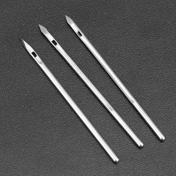 Large straight head Профессиональный вязальный крючок Awl ручной инструмент для ремонта комплект крючком крючок набор кожа и тяжелые ткани ремень со строчкой полоски инструменты - Цвет: Large straight head