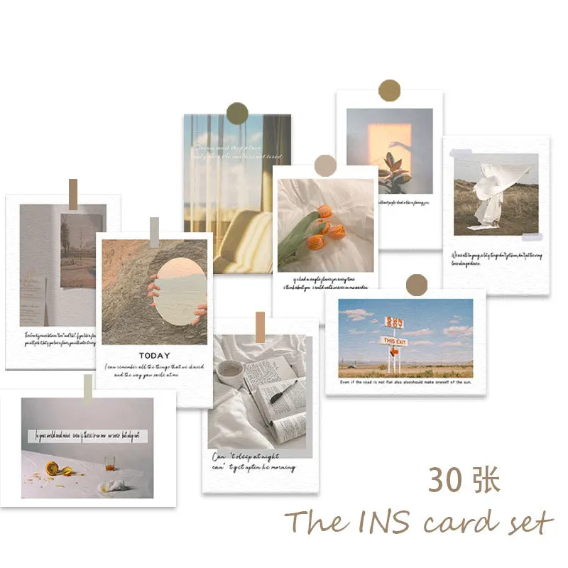 

Открытки для декора MMZBHA 30 листов