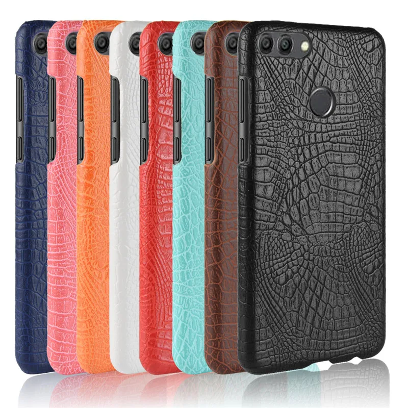 For Huawei Y9 2018 Case Plastic PU Leather Phone FLA-LX1 FLA-LX2 FLA-LX3 Y 9 Protective Cover | Мобильные телефоны и