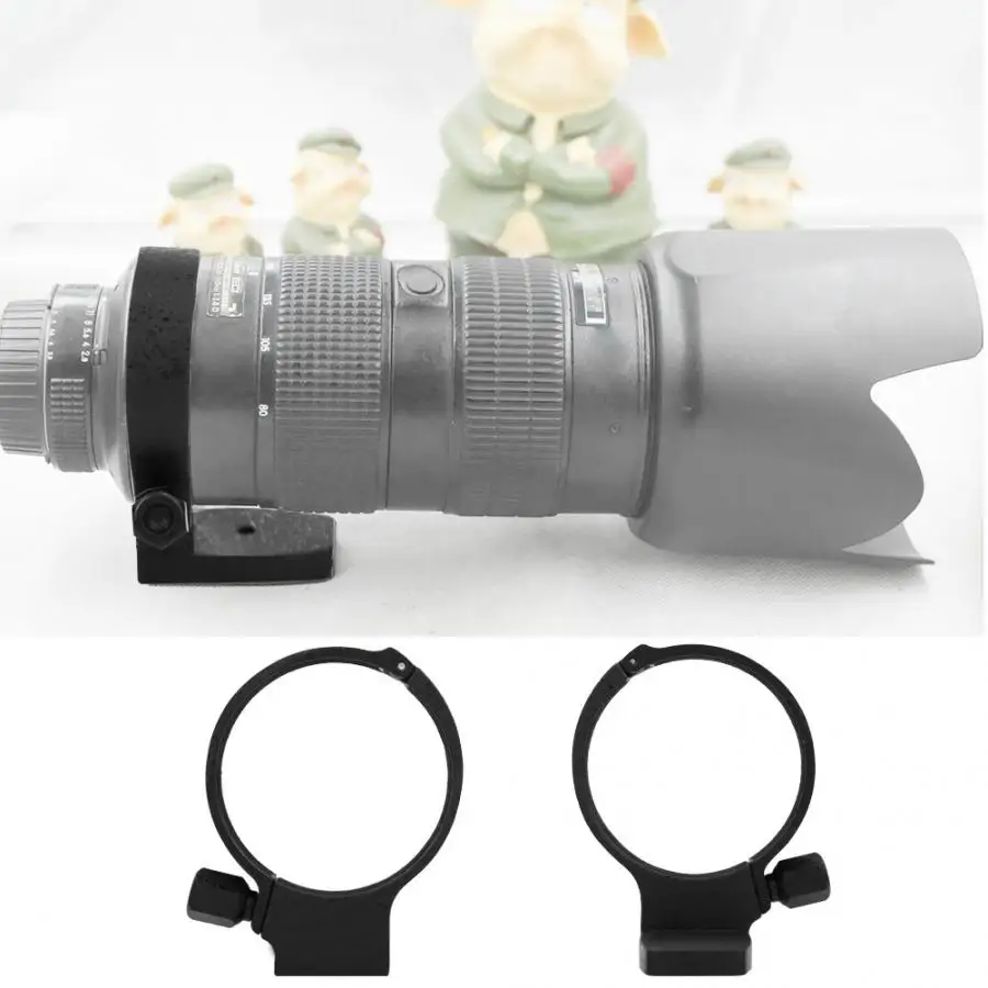 

Aluminum Alloy Camera Lens Tripod Mount Collar for 80-200mm f2.8 Lens Tripod Collar