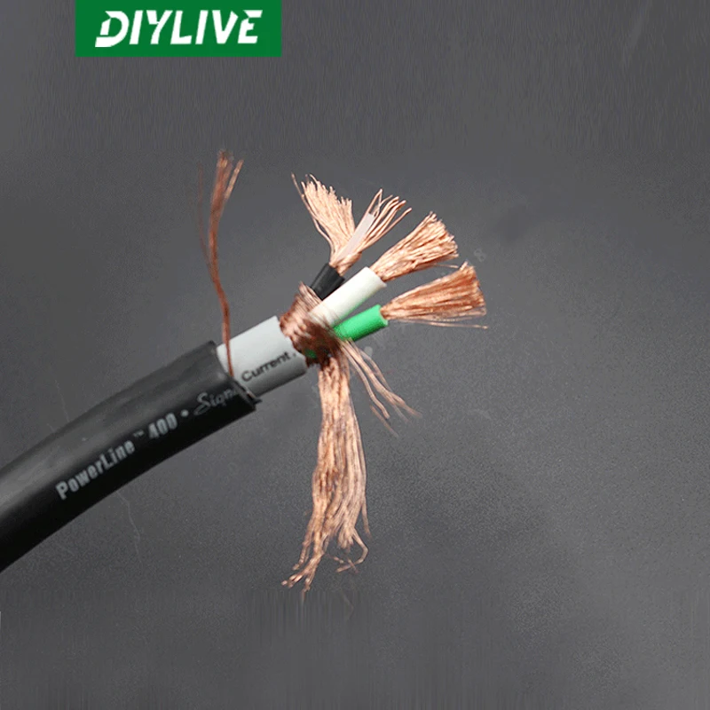 DIYLIVE-cable de alimentación Moster Monster pure copper Powerline 400 Hi-Fi/GB, amplificador de...