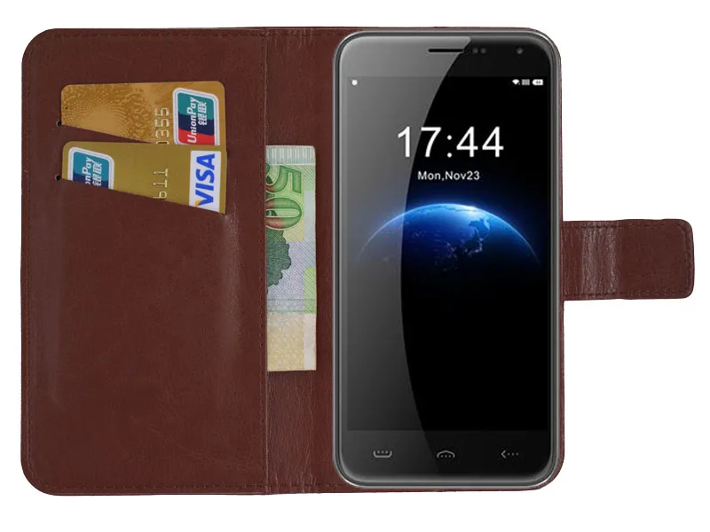 TienJueShi Fashion Colour Flip Leather Cover Wallet Etui Skin Protection Case For Doogee HomTom HT3 5 inch | Мобильные телефоны и