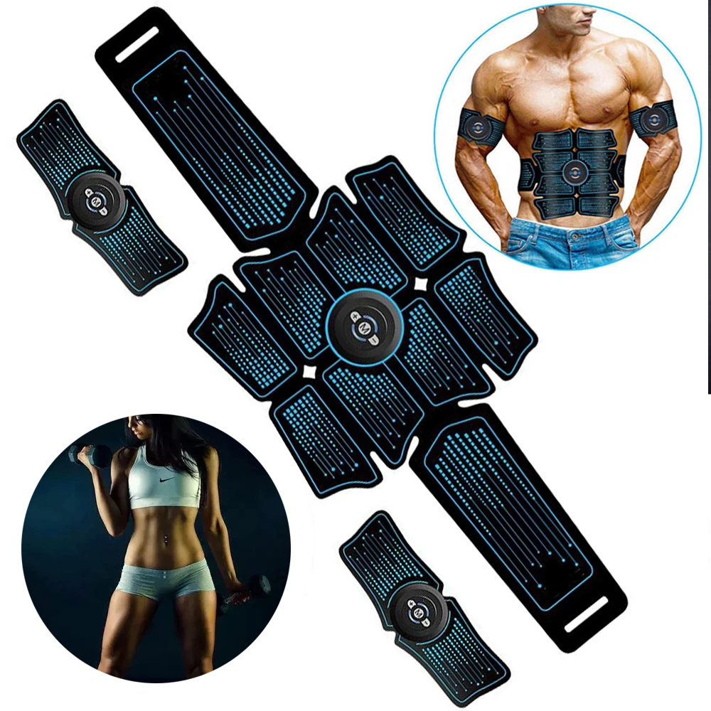 

Electrostimulation Abdominal Muscle Stimulator EMS Abs Home Gym Hip Trainer Muscles Toner USB Charged Exercise Fitness Equipment