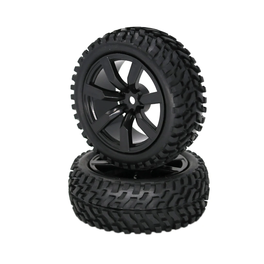 2 шт. резиновые шины для радиоуправляемых автомобилей 1/16 запчасти гоночных