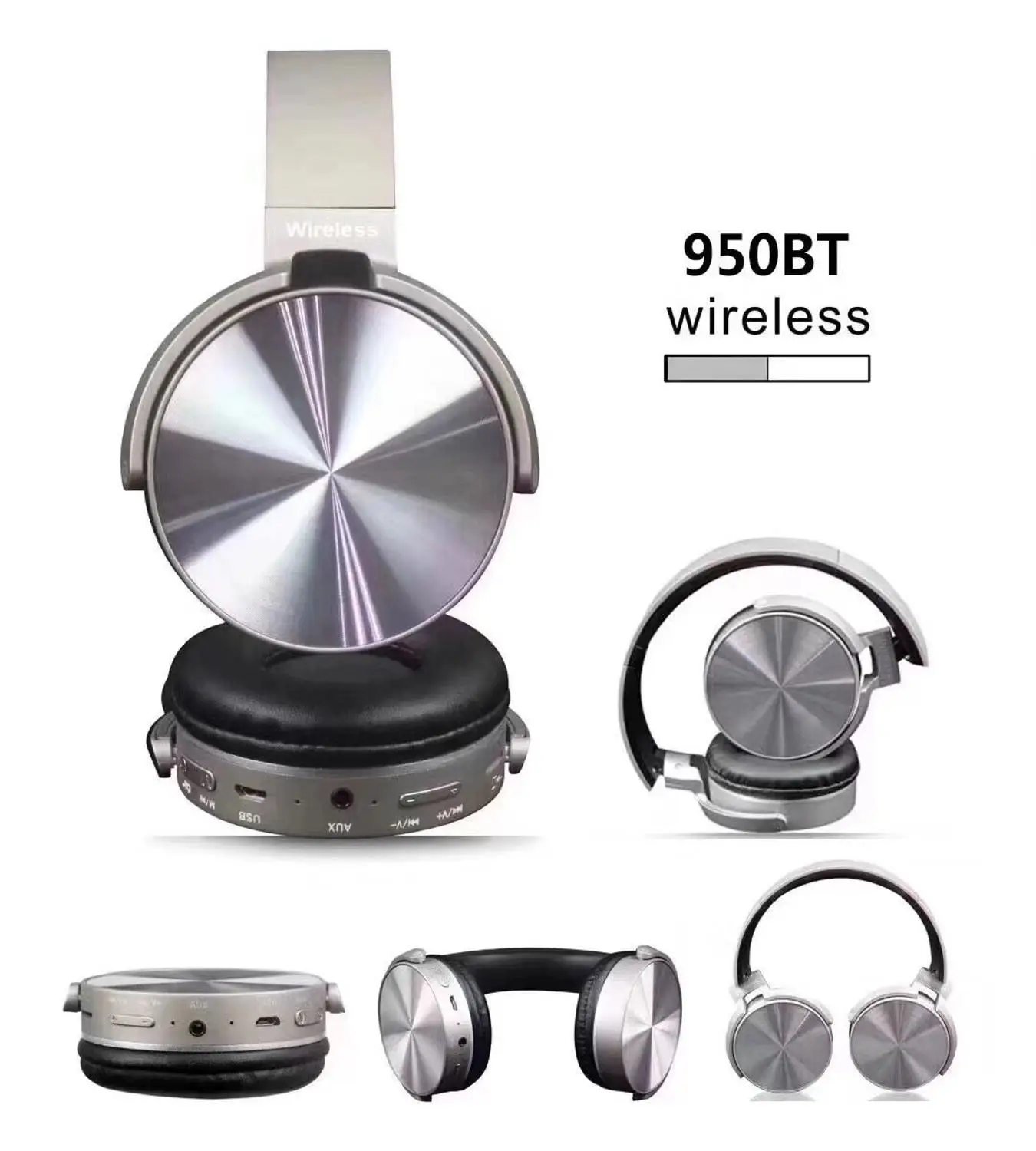 Беспроводная Bluetooth гарнитура складная модная Проводной сабвуфер K song наушники mp3
