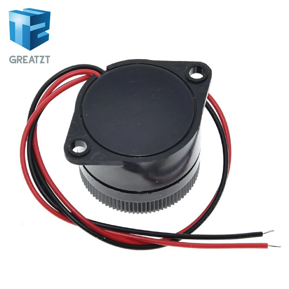 GREATZT QSI 2910 90DB зуммер 29 5x24 5mm DC 12V активный пьезоэлектрический непрерывный звуковой