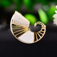 fashion simple irregular graphics zircon brooch pin trendy abstract mens suit brooches clothing accessories corsage 2022 new