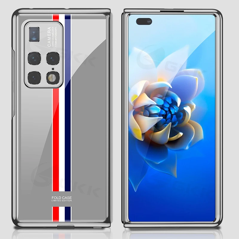 

Чехол из закаленного стекла для Huawei Mate X2, противоударный, с твердыми краями