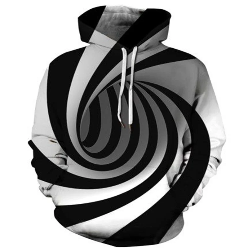 

Pop Punk Hip hop Dizzy Arts 3D Hoodies Men/Women Sweatshirt Male Hooded Good Hoodies Psychedelic Vortex Pullover Hoody Clothing