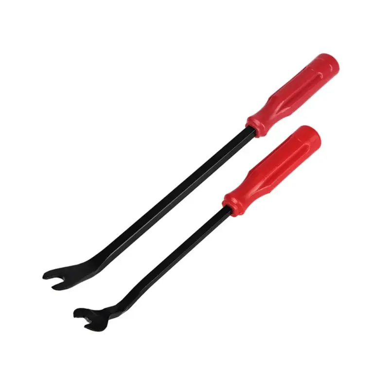 

3pcs/Set Auto Car Door Panel Remover Clip Trim Auto Fastener Pliers Puller Tool Retaining Clip Remover Pry Bar Tool + Nylon Bag