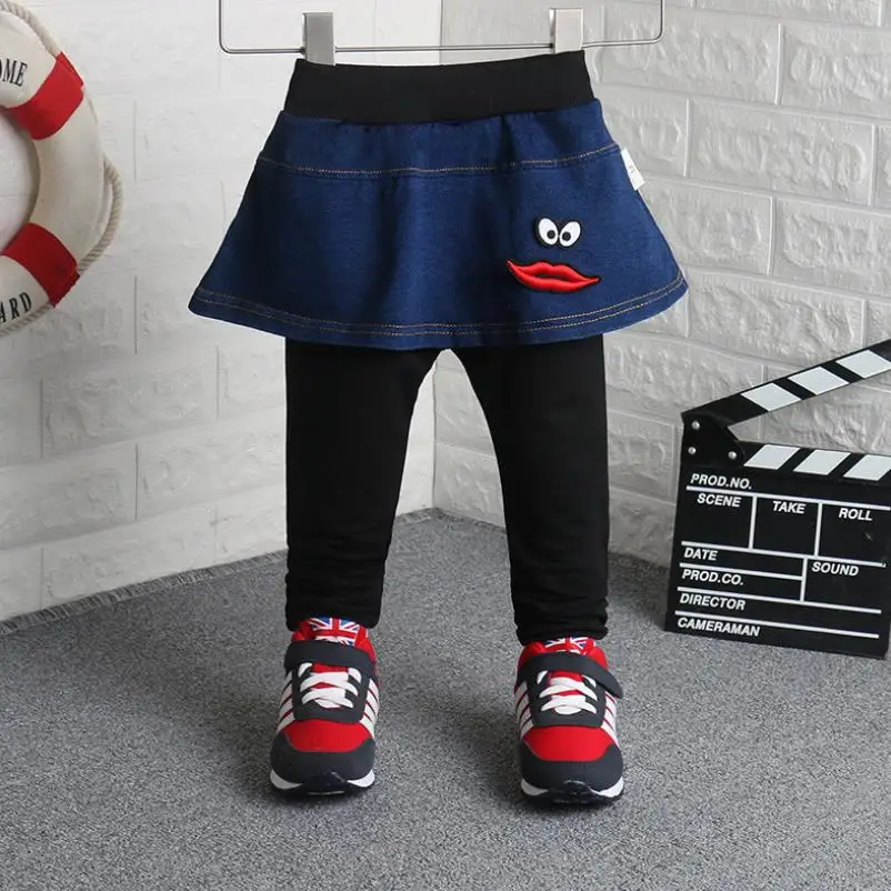 Новинка 2020 года Брюки-карандаш для маленьких девочек Детские весенне-осенние