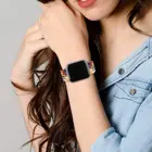 Плетеная Красивая петля для Apple watch, ремешок 44 мм 40 мм 38 мм 42 мм 40 44 мм, красивый нейлоновый эластичный браслет iWatch 3 4 5 se 6, ремешок