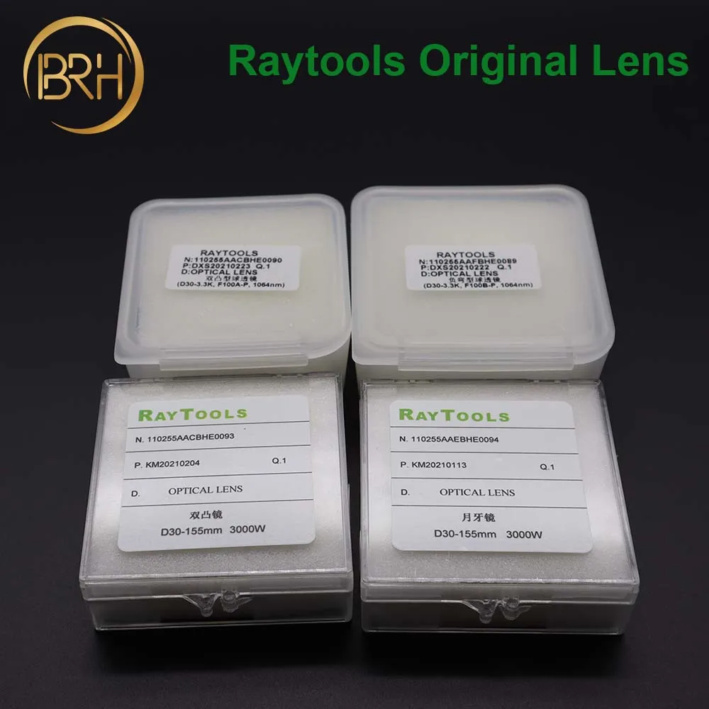 BRH Raytools оригинальная лазерная фокусировка/коллиматорная линза D30 F100/200 мм для BM110