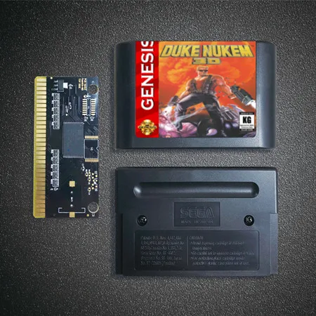 Duke Nukem 3D 16 бит MD игровая карта для Sega Megadrive Genesis картридж игровой консоли|Запасные