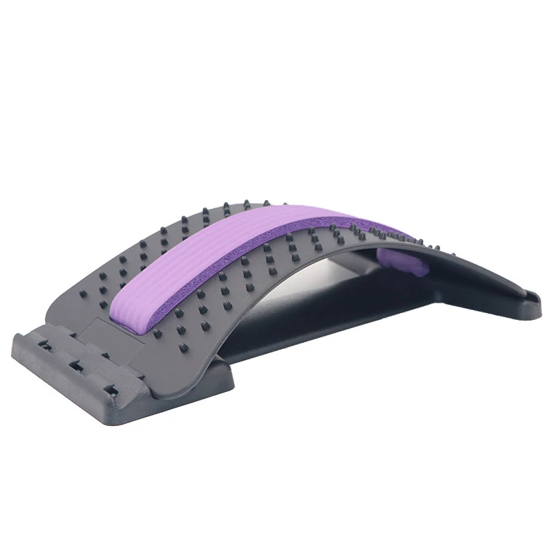 

Curved Acupuncture Spine Stretching Massager Lumbar Correction Device Exercise Relax Lumbar Support