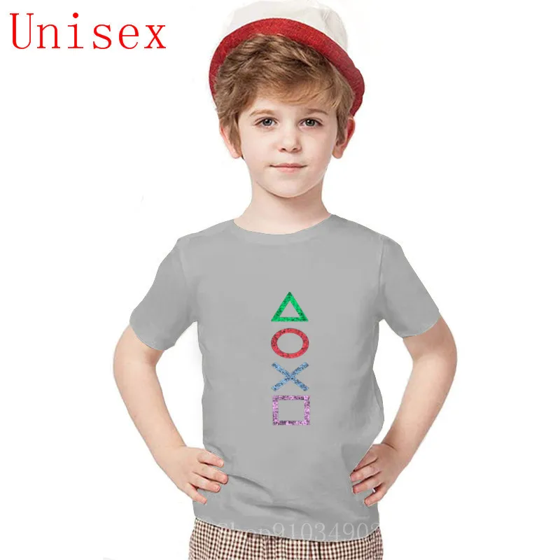 Retro Splash design PS gaming Vintage PS5 PS2 PS3 PS4 Game play station childrens clothes g kids boys baby girl | Детская одежда и
