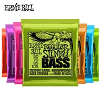 ernie ball bass strings hybrid slinky nickel plated rust proof 5 4 bass strings 2836283428352832 musical instruments