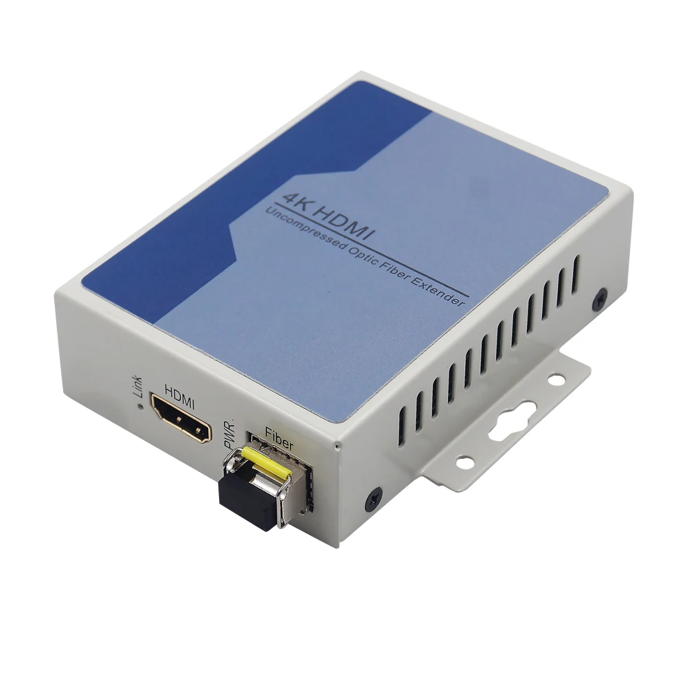 Расширители 4K HDMI незапрессованные по оптоволоконному одномодовому волокну до 10