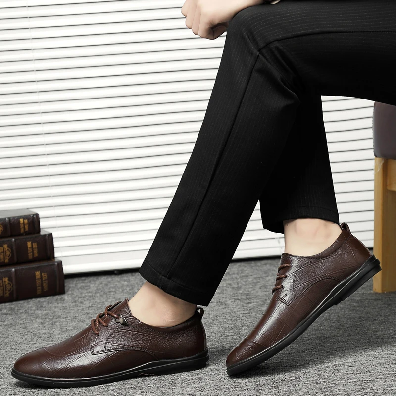 

Casual Shoes For Men Men Casual Shoes Mens Sneakers Sapato Masculino 2020 Men's Leather Flat Shoe Man Zapatos Casuales