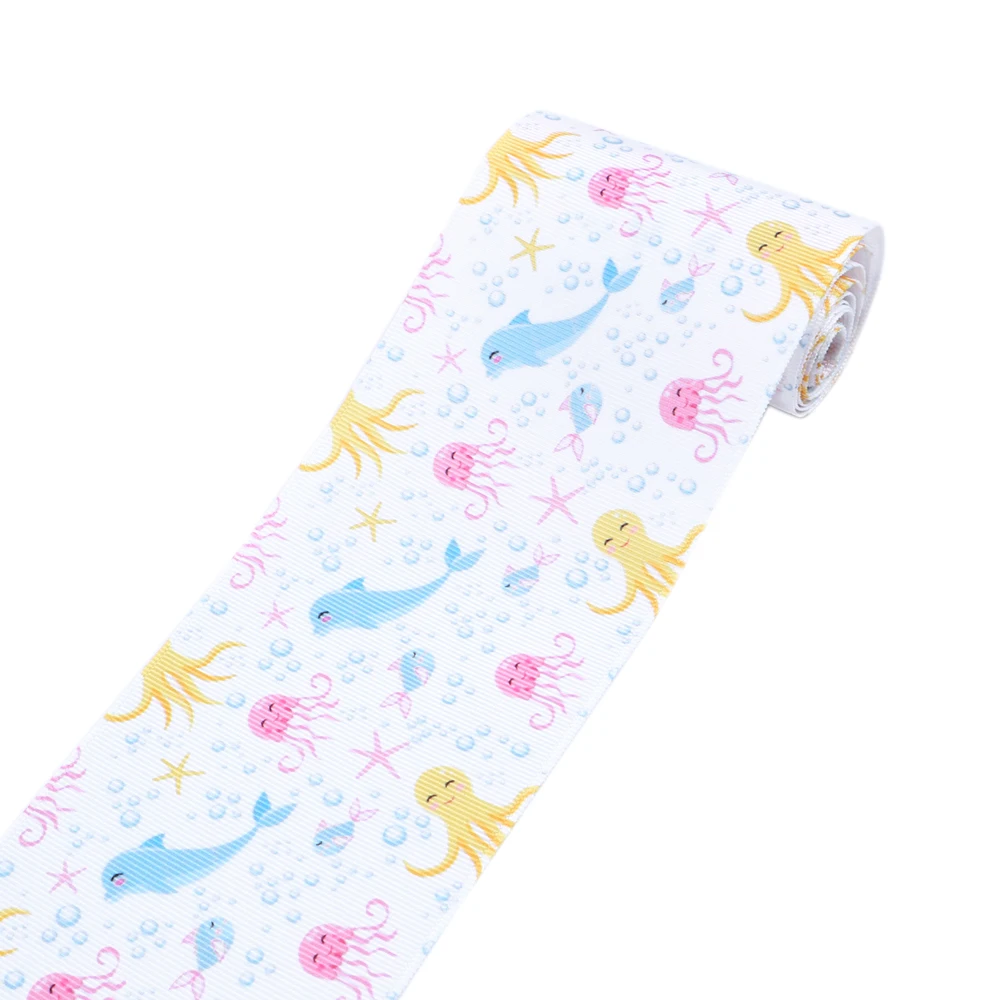 5Y рыбий океан Осьминог Корсажная Лента ткань для упаковки подарков своими руками