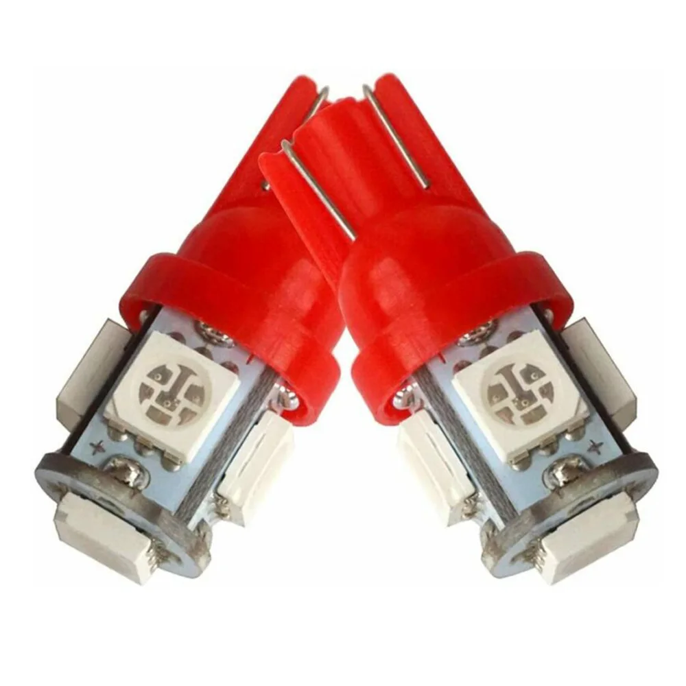 

1000K Lights Blubs 120LUM/Bulb 50MA 12V-DC Parts 10PCS Replacement T10