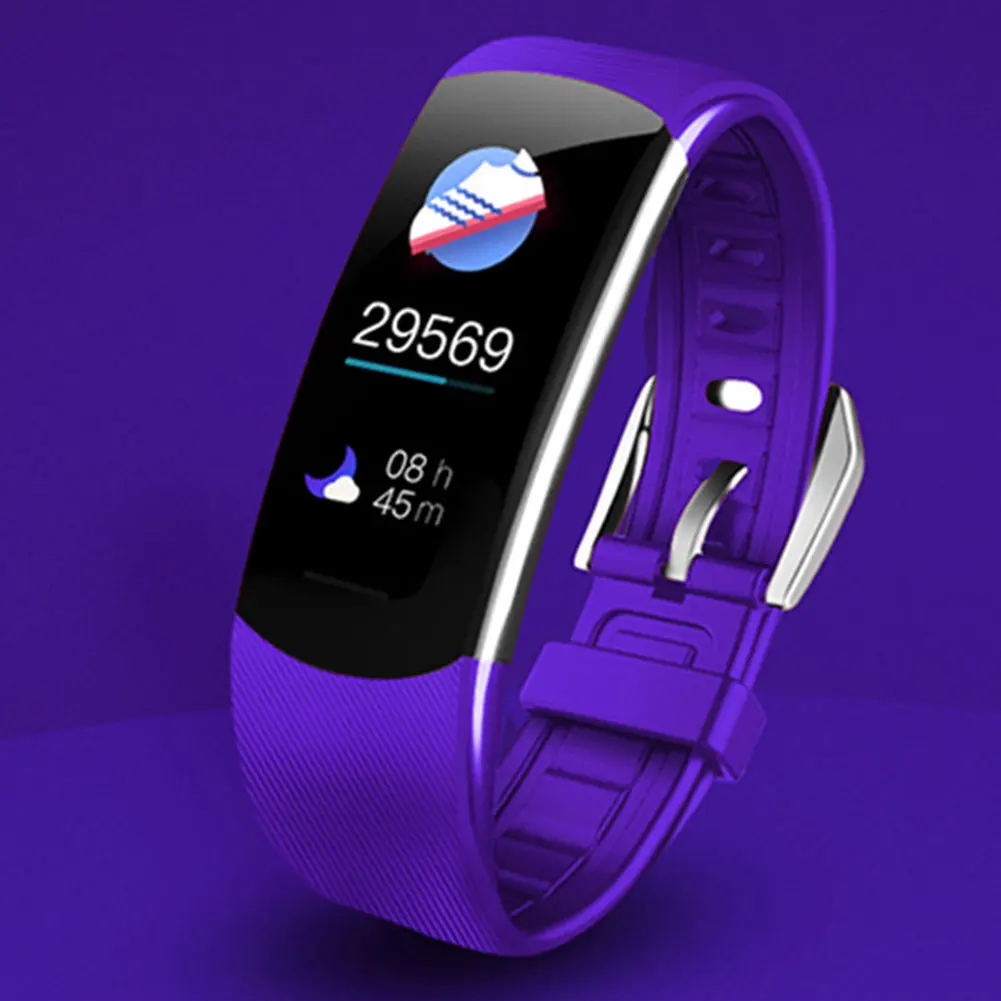 

C6 Touch Screen Sports Gift Heart Rate Smart Bracelet Multifunctional Pedometer Outdoor Blood Pressure Waterproof