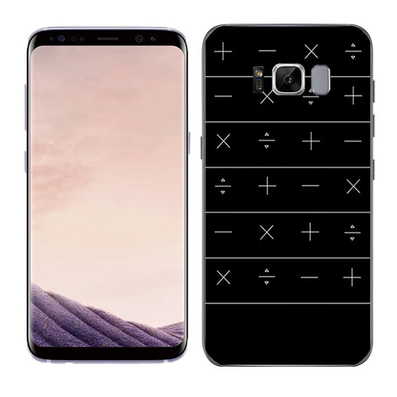 Чехол для телефона Samsung Galaxy S8 G950 G950F G9500 SM мягкий силиконовый чехол из ТПУ с