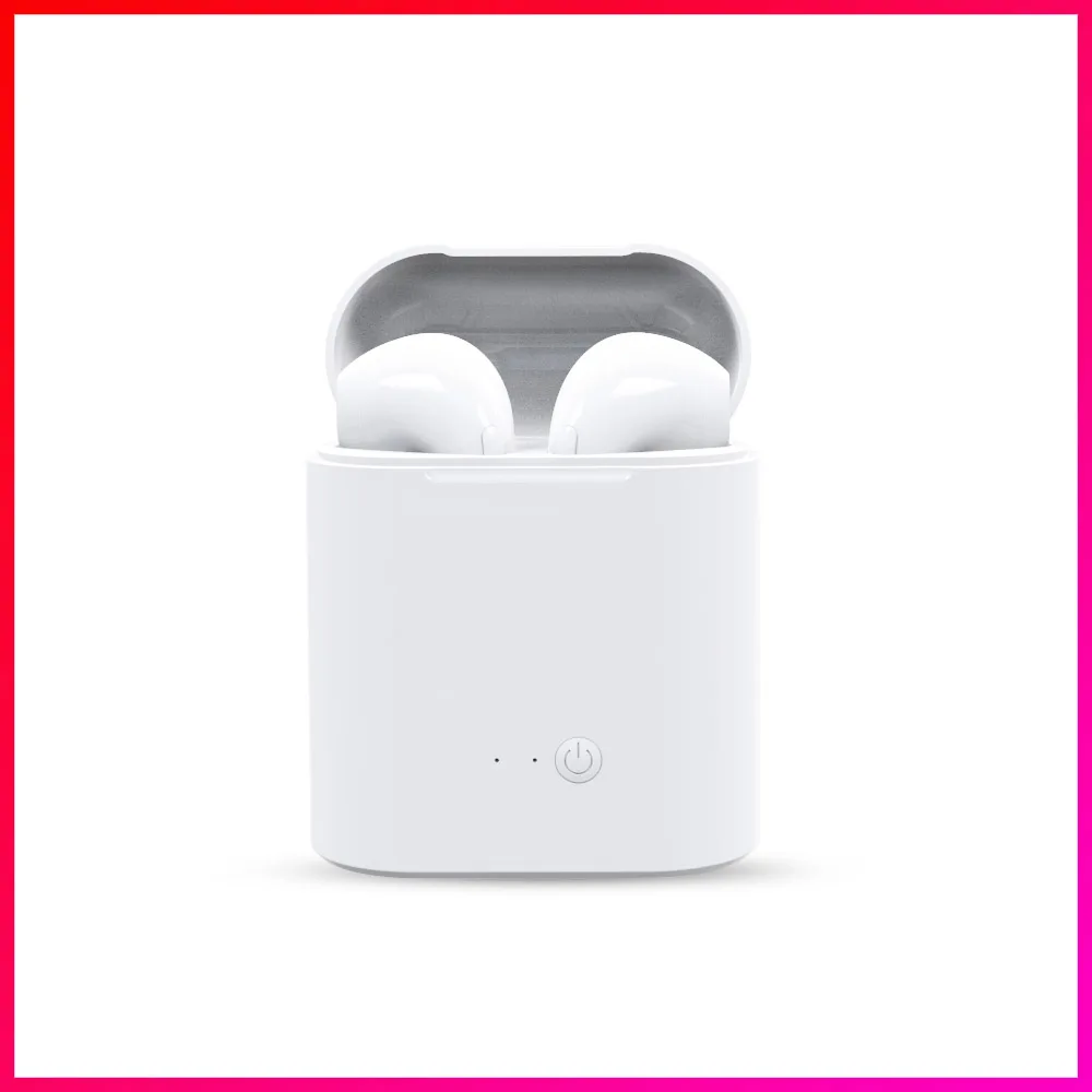

i7s TWS Wireless Earpiece Bluetooth Earphones Sport Earbuds Headset With Mic For Smart Phone iPhone Xiaomi Samsung Huawei pk i12