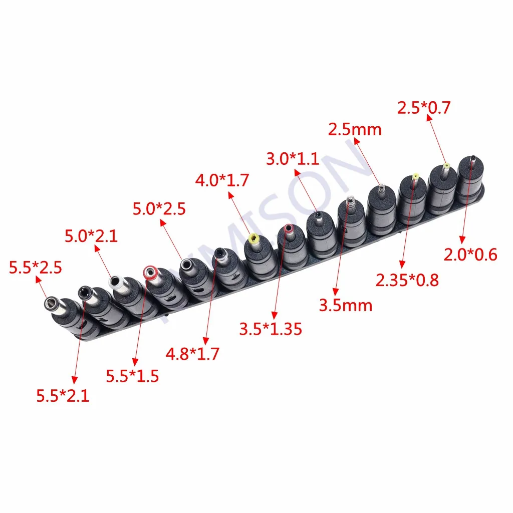 56 шт. Универсальный адаптер питания для ноутбука переменного и постоянного тока