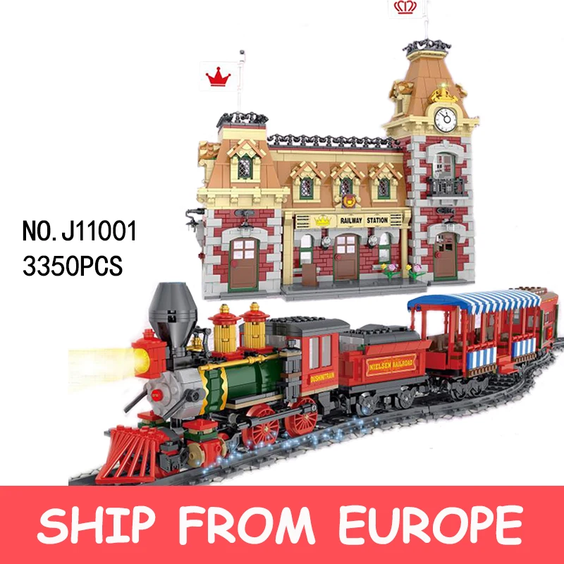 Конструктор J11001 набор строительных блоков развивающая игрушка для детей подарок